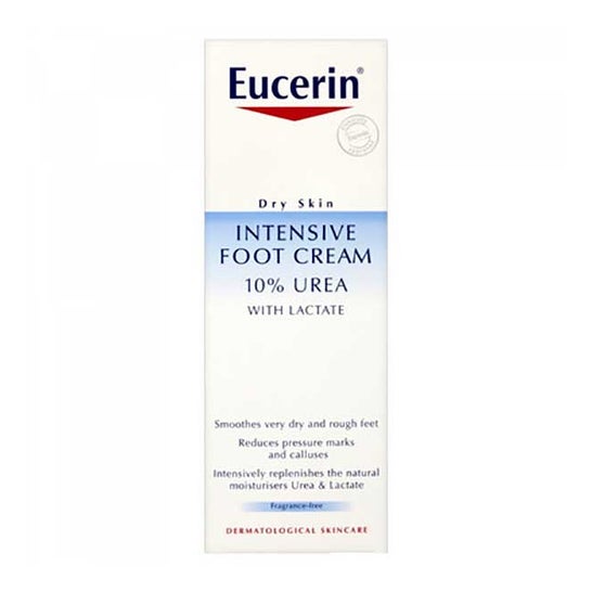 Sueño áspero lluvia mensaje Eucerin Dry Skin Intensive Foot Cream 100ml | PromoFarma