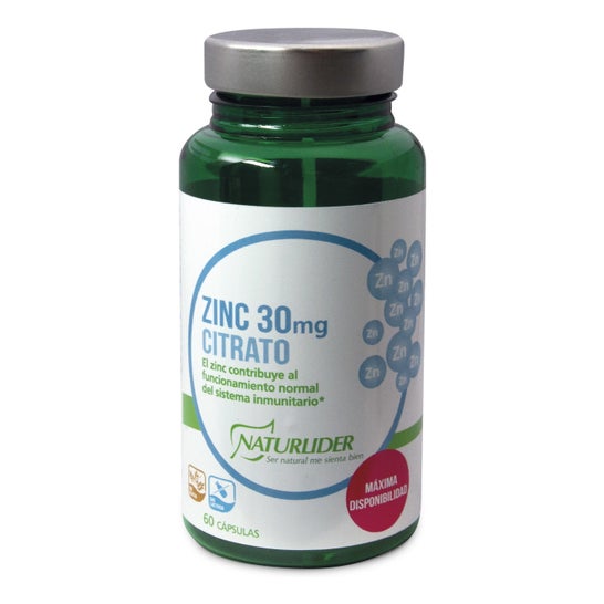 Naturlider Zinc Citrate 60caps