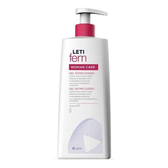 Letifem adult intimate hygiene gel 500ml