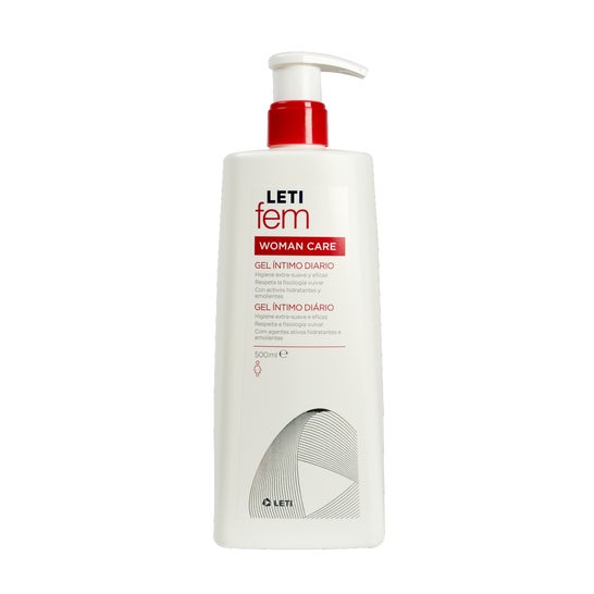Letifem adult intimate hygiene gel 500ml