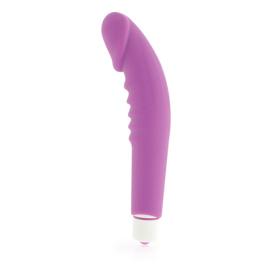 Dolce Vita Realistic Pleasure Silicone Vibrator Lilac 1 pc