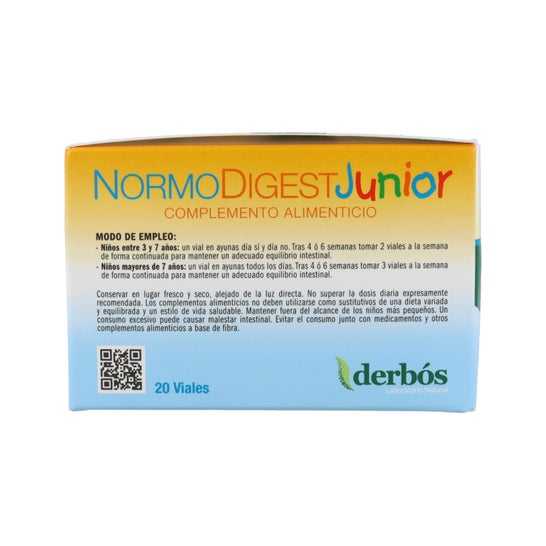 Derbos Normodigest Junior 20 viales