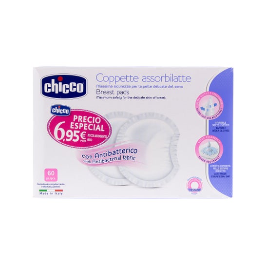 Chicco® Discos Absorbentes de Lactancia 60uds