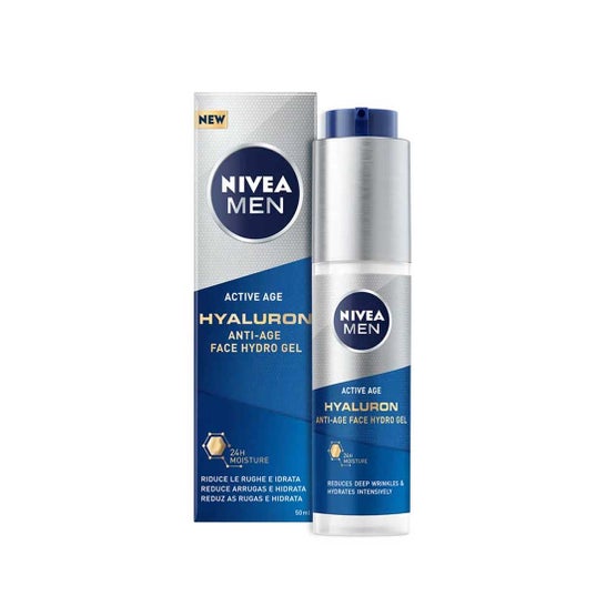 Nivea Men Hyaluron Gel Facial Hidratante Antiedad 50ml