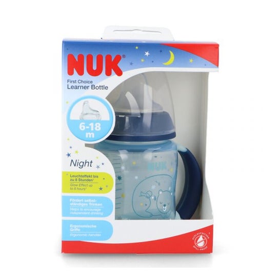 Nuk First Choice Silicone Bottle Night Training 6-18M 150ml