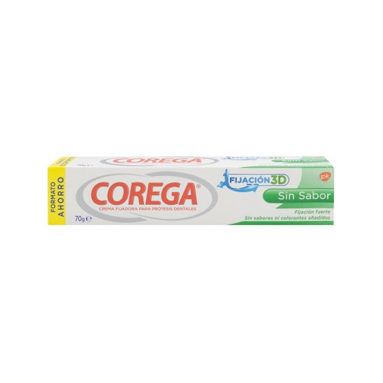 Corega® Creme Fixador Sem Sabor 70g