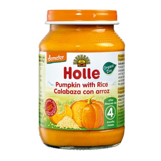 Holle Potito Calabaza  Con Arroz