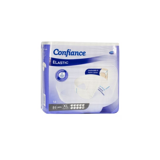 Confiance Cambio Completo Elástico 10 gotas Xl 14 uds