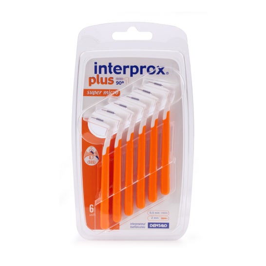 Dentaid Interprox Plus Super Micro Interdentalbürsten 6 Stück