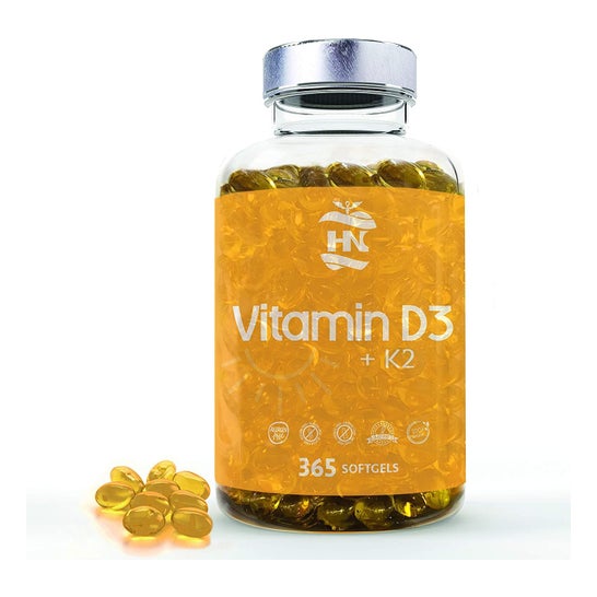 HN Nutrition Vitamina D3 + K2 365caps