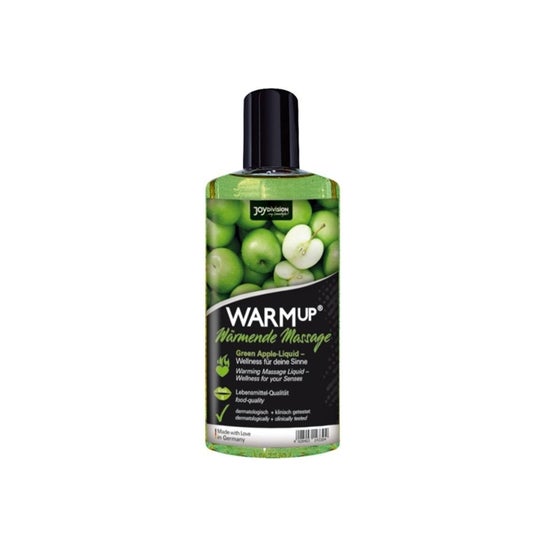 Aquaglide Warmup Green Apple Massage Oil 150ml