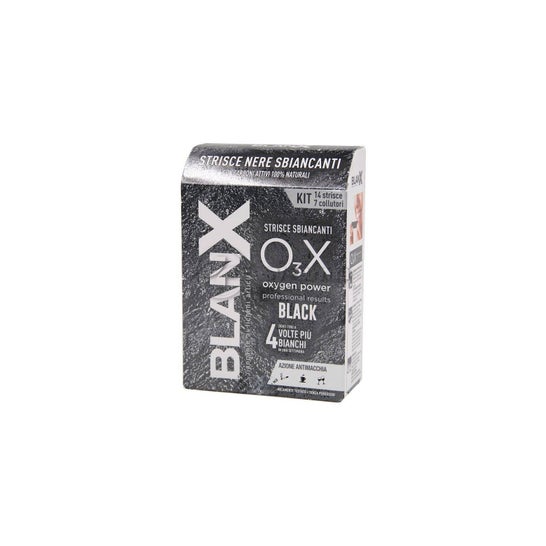 Coswell Blanx O3x Tiras Blanqueadoras Negras 14uds