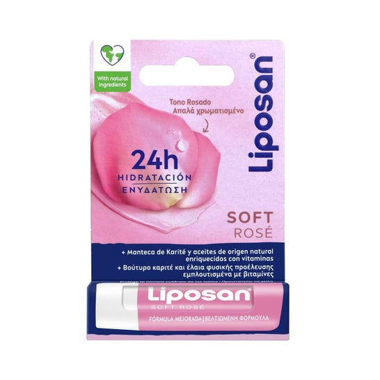 Liposan Soft Rose Bálsamo Labial 4.8g