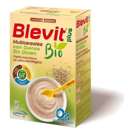 Blevit Plus Multicereales Con Quinoa Sin Gluten Bio 250 G