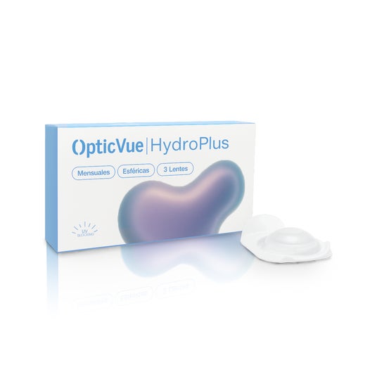 Opticvue Hydroplus Lentillas Mensuales Esféricas 2 00 3 uds