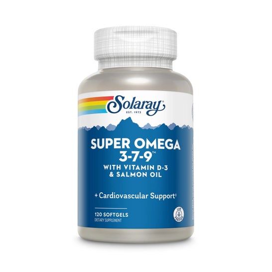 Solaray Super Omega 3-7-9 120 parels