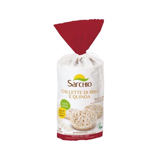 Sarchio Tortitas de Arroz y Quinoa Bio 100g