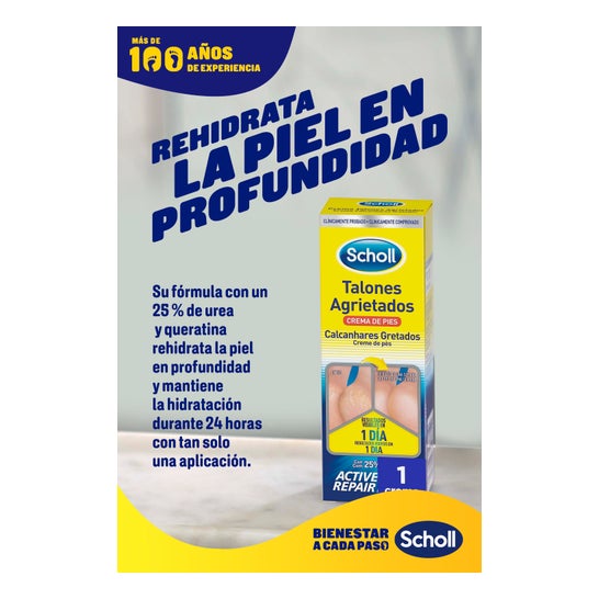 Scholl Crema Talones Agrietados 60ml