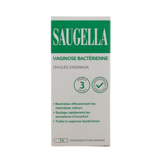 Saugella Óvulos Vaginales Vaginosis Bacteriana 7 uds