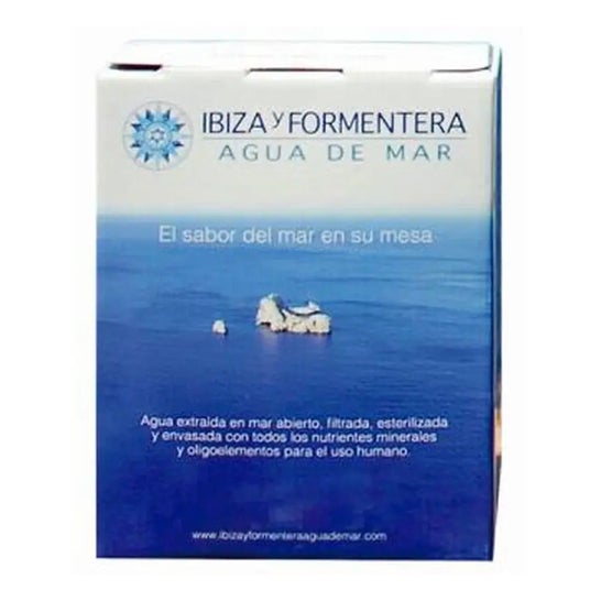 Ibiza y Formentera Seawater Microfiltered 3L Ibiza y Formentera Seawater Microfiltered 3L