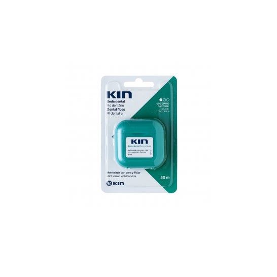 Kin Seda Dental con cera FKD mentolada 50m