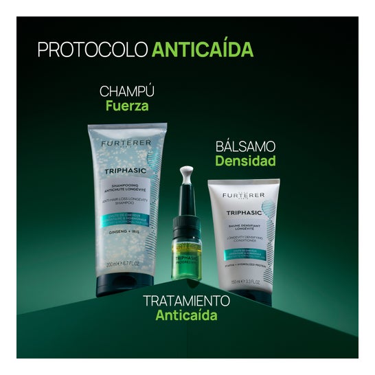 René Furterer Champú Triphasic Anticaída Cuero Cabelludo 200 ml