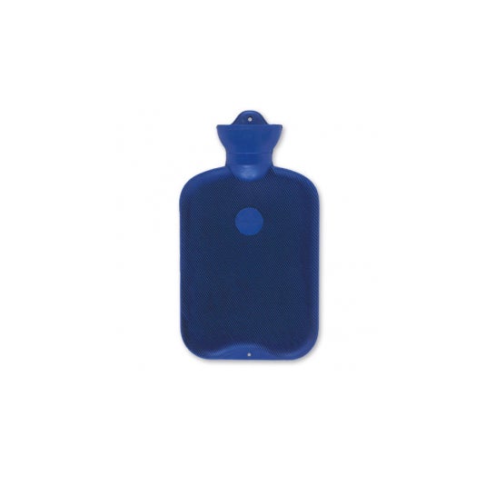 Botella de agua caliente Sanodiane Azul Marino