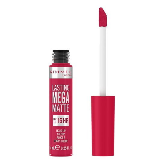 Rimmel Lasting Mega Matte Liquid Lip Colour 910 Fuchsia Flush 7.4ml