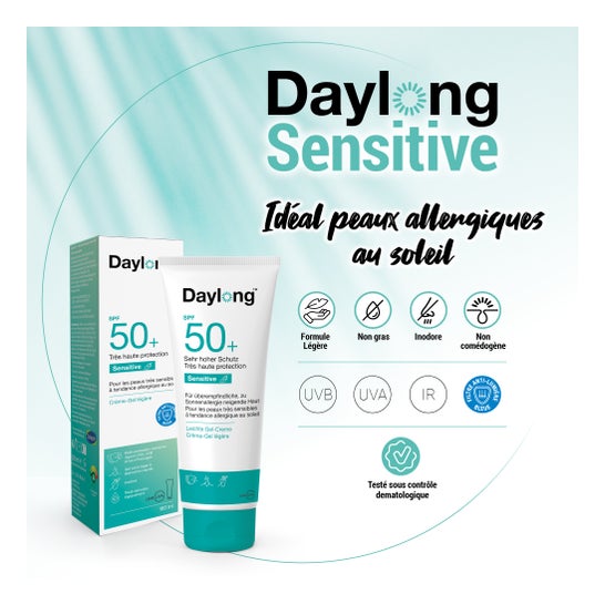 Daylong Sensitive Crème gel Légère Spf 50+ 200 ml