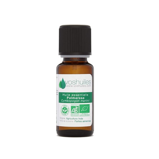 Voshuiles Olio Essenziale Biologico di Palmarosa 60ml