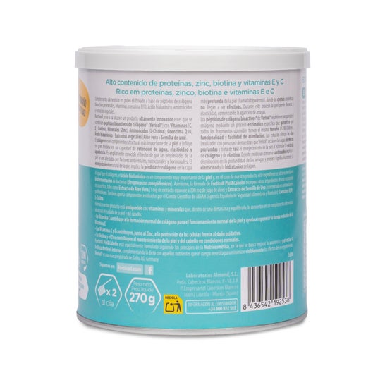 Forticoll collageen huid en haar + 270 g