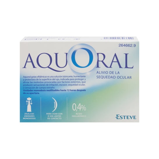 Aquoral Gotas Oftalmológicas 20x0,5ml