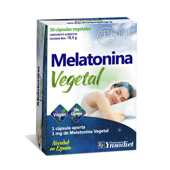 Zentrum Melatonina Vegetal 30vcaps