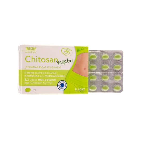 Triestop vegetabilsk chitosan 60comp