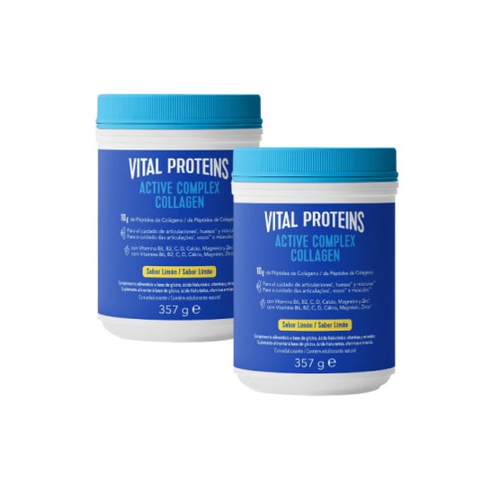 Vital Proteins Pack Active Complex Collagen Limón 2x357g