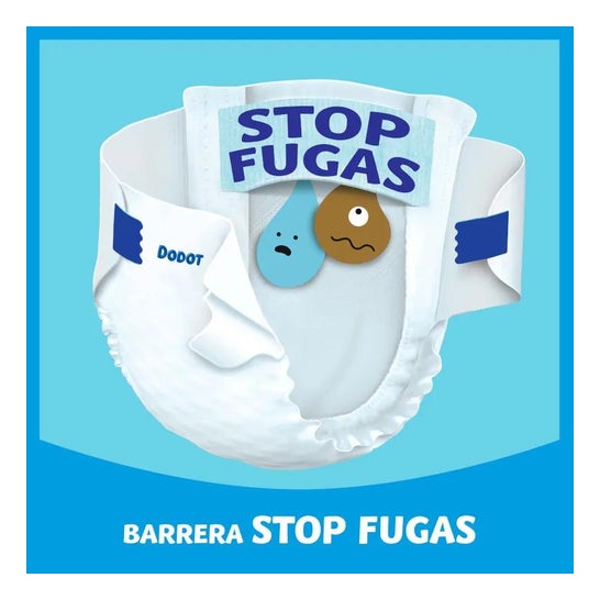 Dodot Pañales Bebé Seco Extra Talla 5+ 12-17kg 56uds Dodot Pañales Bebé Seco Extra Talla 5+ 12-17kg 56uds