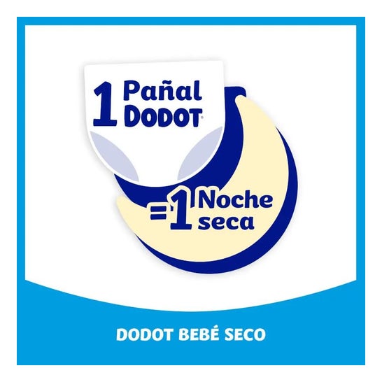Dodot Pañales Bebé Seco Extra Talla 5+ 12-17kg 56uds Dodot Pañales Bebé Seco Extra Talla 5+ 12-17kg 56uds