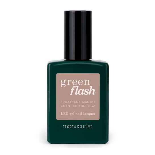 Manucurist Green Flash Esmalte Uñas Shell Beige 15ml
