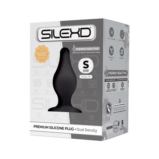 Silexd Silexpan Premium Nro 2 Plug Anal Silicona Talla S 1ud