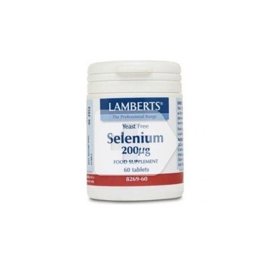 Lamberts Selenium 200mcg 60 Tabletas