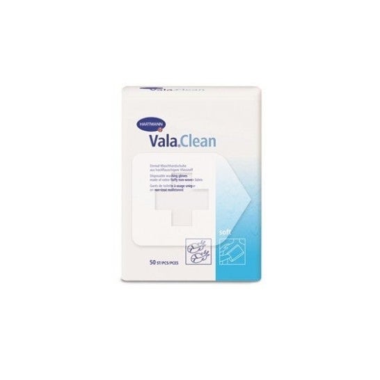 Vala Clean Clean Body Disposable Guanti per la pulizia del corpo monouso 15 unità