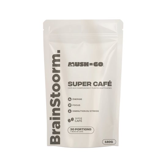 Mush N Go Café Adaptógeno Brainstoorm Sabor Café 180 g