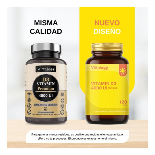 Vittalogy Vitamin D3 Premium 120 caps