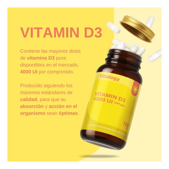 Vittalogy Vitamin D3 Premium 120 caps