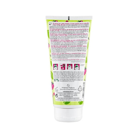 Klorane Gel de Ducha Frambuesa 200 ml