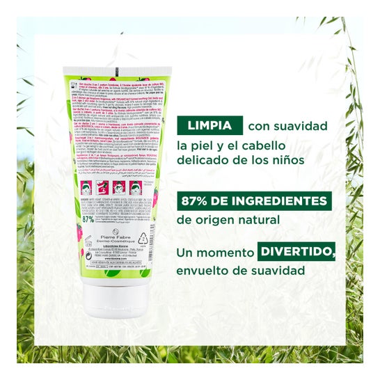 Klorane Gel de Ducha Frambuesa 200 ml