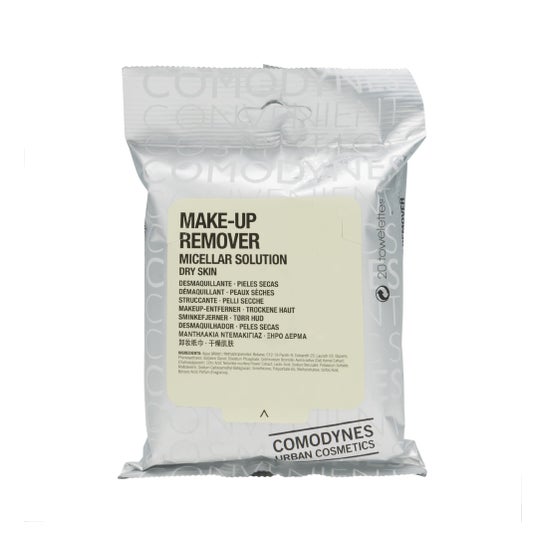 Comodynes Make-Up Remover Sensitive & Dry Skin 20uds