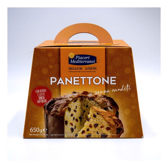 Piaceri Mediterranei Panettone Sin Dulces 650g