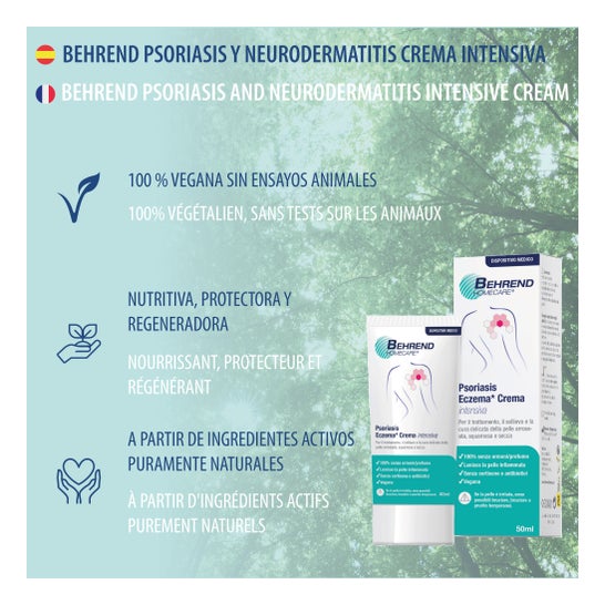 Behrend Psoriasis y Eczema Crema Intensiva 50ml