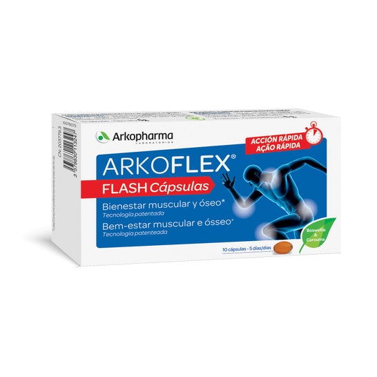 Arkopharma Arkoflex Flash 10 kapsler